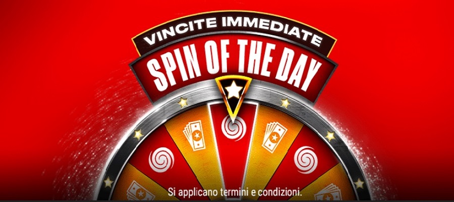 PokerStars scalda l'estate con la promo Spin of the Day